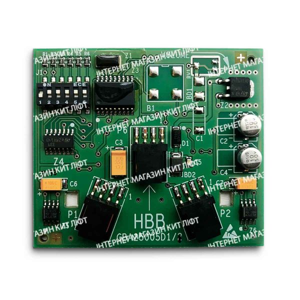 Плата-визивного-апарату-ліфта-OTIS-HBB,-GBA25005D1