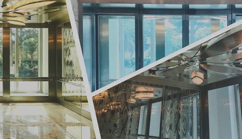 Самый большой пассажирский лифт в мире – Коллаж