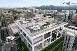 Hyundai Elevator построит вертопорт на крыше для городских аэротакси
