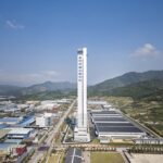 Hyundai Asan Tower у Smart Campus — випробувальна вежа для швидкісного інвертора WB250