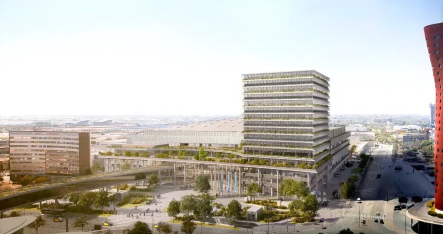Візуалізація нового павільйону Zero виставкового комплексу Fira Barcelona Gran Via
